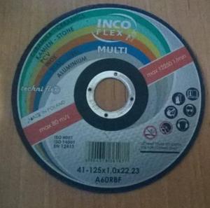 INCO FLEX ciernica 125x1.0 multi, do stali, kamienia, pcv - 2832722201