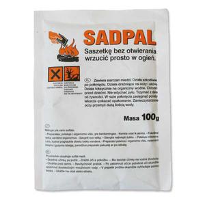 Katalizator do spalania SADPAL saszetka 100g - do kominkw - 2832722387