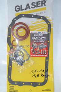 KOMPLET USZCZELEK BLOKU VOLVO 340-360 440 K 460 L 480 E S40 I V40 motor.B18x D16x D19x F8Q B17 szczegy w opisie - 2833314687