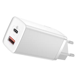 Emaga Szybka adowarka sieciowa GaN2 Pro USB USB-C QC PD 65W biay - 2876157778