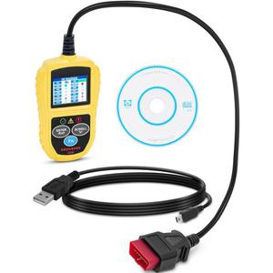 Emaga Tester skaner diagnostyczny do samochodw OBD2 8-18 V VIN / ID / CVN / PCM / ECU - 2876157885