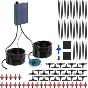 Emaga System nawadniajcy do ogrodu solarny automatyczny 25 kroplownikw 5 m 1.6 W - 2876966334