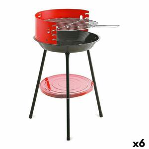 Emaga Grill Algon Czerwony Grill 36 x 36 x 55 cm - 2877531270