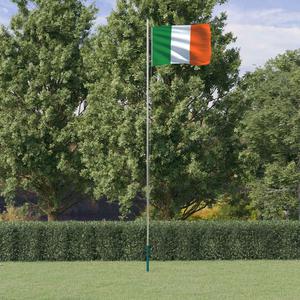 Emaga Flaga Irlandii z masztem, 6,23 m, aluminium - 2877536429