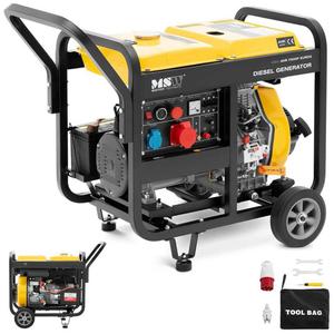 Emaga Agregat prdotwrczy generator prdu Diesel 12.5 l 230/400 V 7500 W AVR Euro 5 - 2877537437