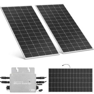 Emaga Fotowoltaika balkonowa panele solarne 800 W - zestaw - 2877537672