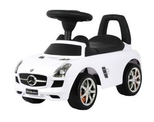 Emaga Jedzik, pchacz dla dzieci Mercedes SLS AMG biay - 2877983716