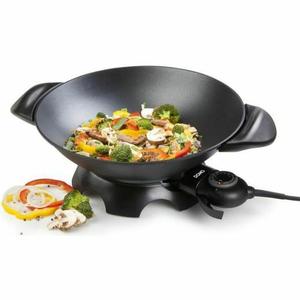 Emaga Patelnia Wok DOMO DO-8708W 2000 W 5 L Czarny - 2877984436