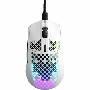 Emaga Myszka do Gry SteelSeries AEROX 3 (2022) SNOW EDITION Biay - 2877986426