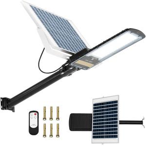 Emaga Lampa solarna zewntrzna miejska uliczna z czujnikiem zmierzchu 96 x LED 100 W PILOT - 2878332475