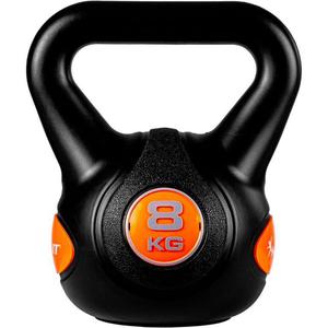 Emaga MOVIT Hantle Kettlebell - 8 kg, czarny / pomaraczowy - 2878332922