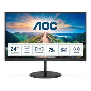 Emaga Monitor AOC Q24V4EA IPS LED 23,8" LCD Flicker free - 2878807034