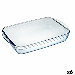 Emaga Pmisek Kuchenny Pyrex Classic 4,6 L 40,3 x 26,3 x 7,3 cm Przezroczysty Szko (6 Sztuk) - 2878336761