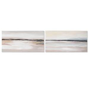 Emaga Obraz Home ESPRIT Abstrakcyjny Nowoczesny 140 x 3,7 x 70 cm (2 Sztuk) - 2878457749