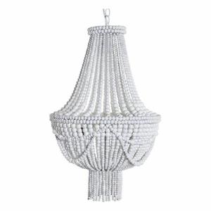 Emaga Lampa Sufitowa DKD Home Decor Biay Metal Drewno MDF 40 W 220 V 50 x 50 x 128 cm - 2878660995