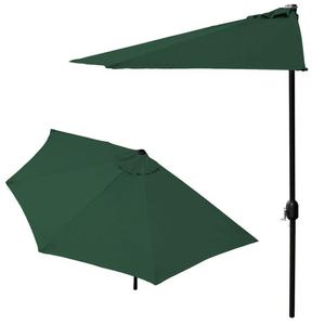 Emaga Parasol ogrodowy p-parasol cienny na taras 2,7m zielony - 2878809670