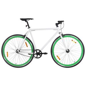 Emaga Rower single speed, biao-zielony, 700c, 59 cm - 2878810677