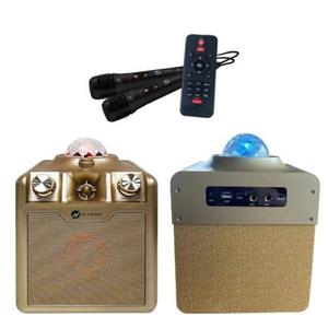 Emaga SPEAKER BLUETOOTH + 2 WRL MIC/DISCOSTAR710G N-GEAR - 2878818541