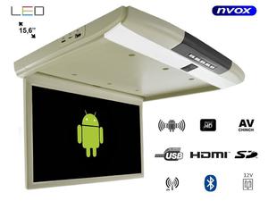 Emaga Monitor podwieszany podsufitowy led 15cali z systemem android usb fm bt wifi 12v - 2878887841