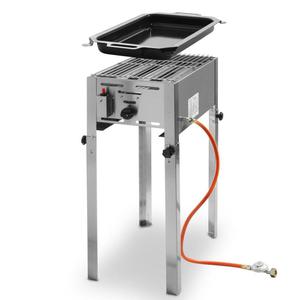 Emaga Grill gazowy z patelni Grill Master Mini 290x480mm 5.8kW- Hendi 154700 - 2863372825