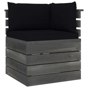 Emaga Ogrodowa sofa narona z palet, z poduszkami, drewno sosnowe - 2861716972