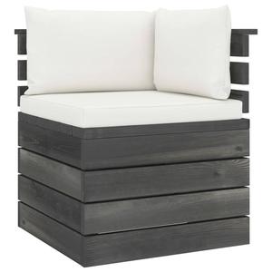 Emaga Ogrodowa sofa narona z palet, z poduszkami, drewno sosnowe - 2863965343