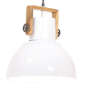 Emaga Industrialna lampa wiszca, 25 W, biaa, okrga, 40 cm, E27 - 2868143328