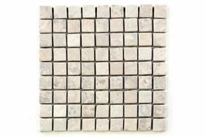 Emaga Mozaika marmurowa Garth na siatce kremowa 1 m2 - 2871237654
