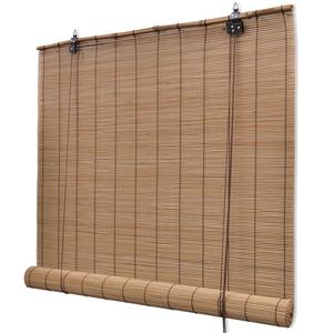 Emaga Roleta bambusowa, 80 x 220 cm, brzowa - 2871247921