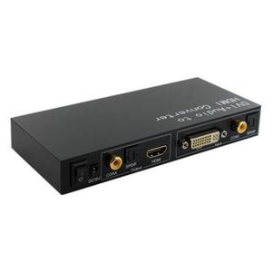 Emaga 4World Konwerter HDMI DVI + Optical Audio + Coaxial Audio to HDMI - 2861699216