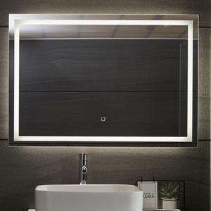 Emaga Aquamarin Lustro azienkowe z owietleniem LED, 100 x 70 cm - 2871262130