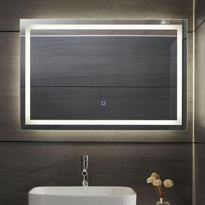 Emaga Aquamarin Lustro azienkowe z owietleniem LED, 90 x 60 cm - 2871263081