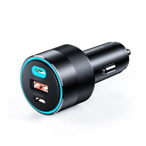 Emaga Szybka adowarka samochodowa 130W 2xUSB-C + USB-A czarny - 2873557710