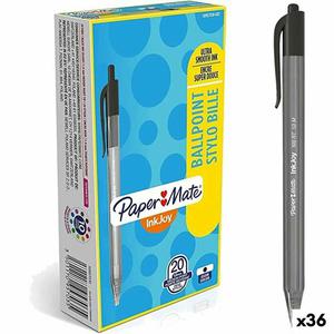 Emaga Piro Paper Mate Inkjoy 20 Czci Czarny 1 mm (36 Sztuk) - 2875944003