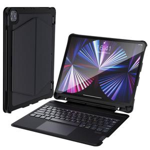 Emaga Etui pokrowiec Keyboard Case do iPad Pro 12.9" + bezprzewodowa klawiatura Bluetooth czarny - 2874119359