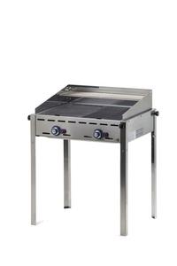 Emaga Grill gazowy "Green Fire" 2 palniki 11,6kW z oson i pk - Hendi 149508 - 2874862841