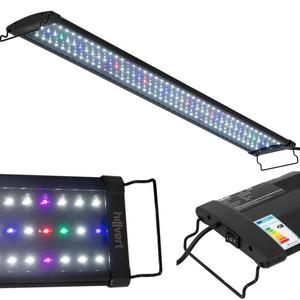 Emaga Lampa owietlenie LED do akwarium wzrostu rolin pene spektrum 129 diod 90 cm 25 W - 2874989722