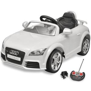 Emaga Audi TT RS Samochd dla dzieci z pilotem Biay - 2857951658