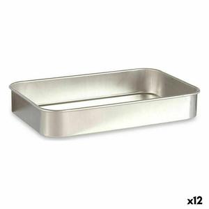 Emaga Forma do pieczenia Srebrzysty Aluminium 23,5 x 6 x 36 cm (12 Sztuk) - 2875403732