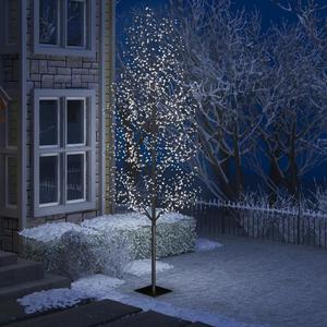 Emaga Drzewko z lampkami, 1200 LED, zimny biay, kwiat wini, 400 cm - 2875413116