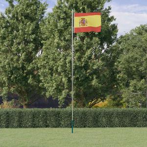 Emaga Flaga Hiszpanii z masztem, 6,23 m, aluminium - 2875415014