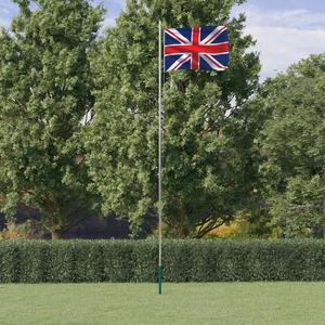 Emaga Flaga Wielkiej Brytanii z masztem, 6,23 m, aluminium - 2875416383