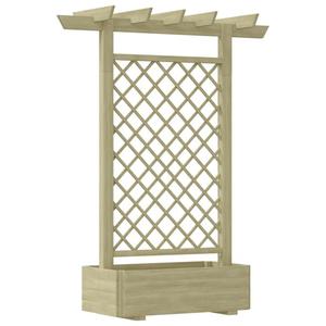 Emaga Pergola z donic, 162 x 56 x 204 cm, drewno - 2875419252