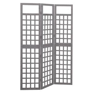 Emaga Parawan pokojowy 3-panelowy/treja, drewno jodowe, 121x180 cm - 2875423651