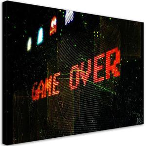 Emaga Obraz, Game Over dla gracza - 90x60 - 2875453327