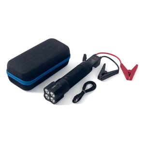 Emaga 3w1 Rozruch auta Jump Starter + powerbank 8000mAh + latarka LED - czarny - 2875736825