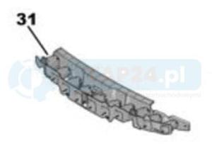 Yp00047280 Absorber Zderzaka Przd Orygina OE Opel Grandland X P1Uo - 2878216423