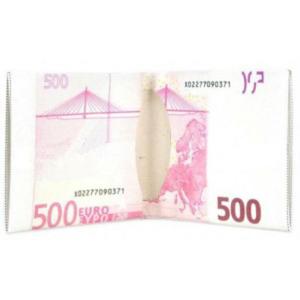Unikalny nowoczesny portfel banknot 500 Euro - 2824377567