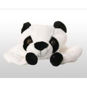 Urocza czapka pluszowa panda (czarno biaa) - 2824377569