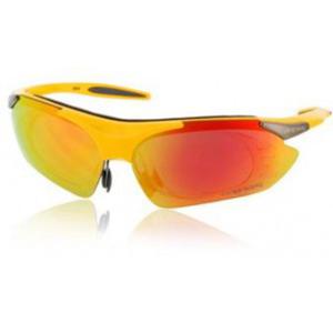 Sportowe okulary kolarskie ochronne UV400 plastikowe szka rowerowe (te) - 2824377367